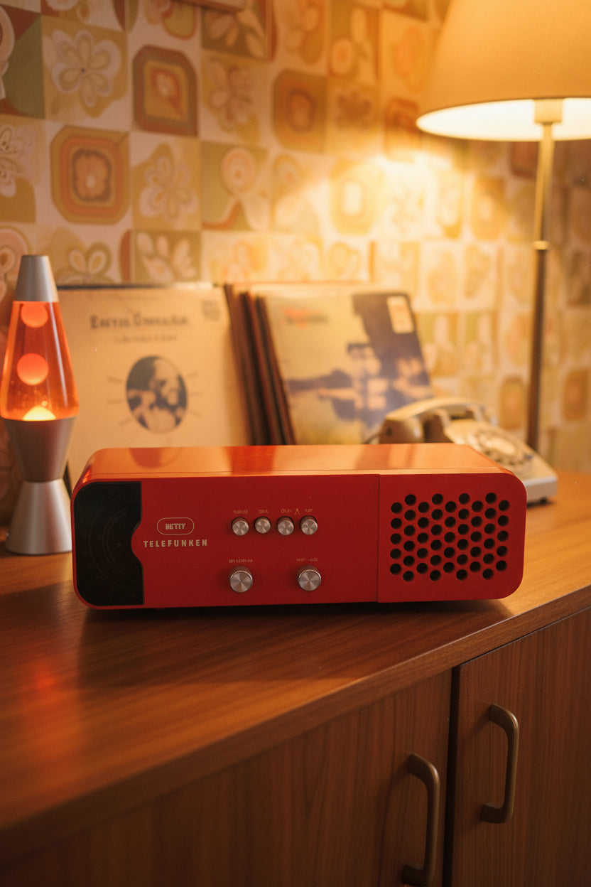 Radio Anni 70 Telefunken Modello Ketty Perfettamente Funzionante
