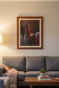 Quadro Olio Su Tela Fantuzzi