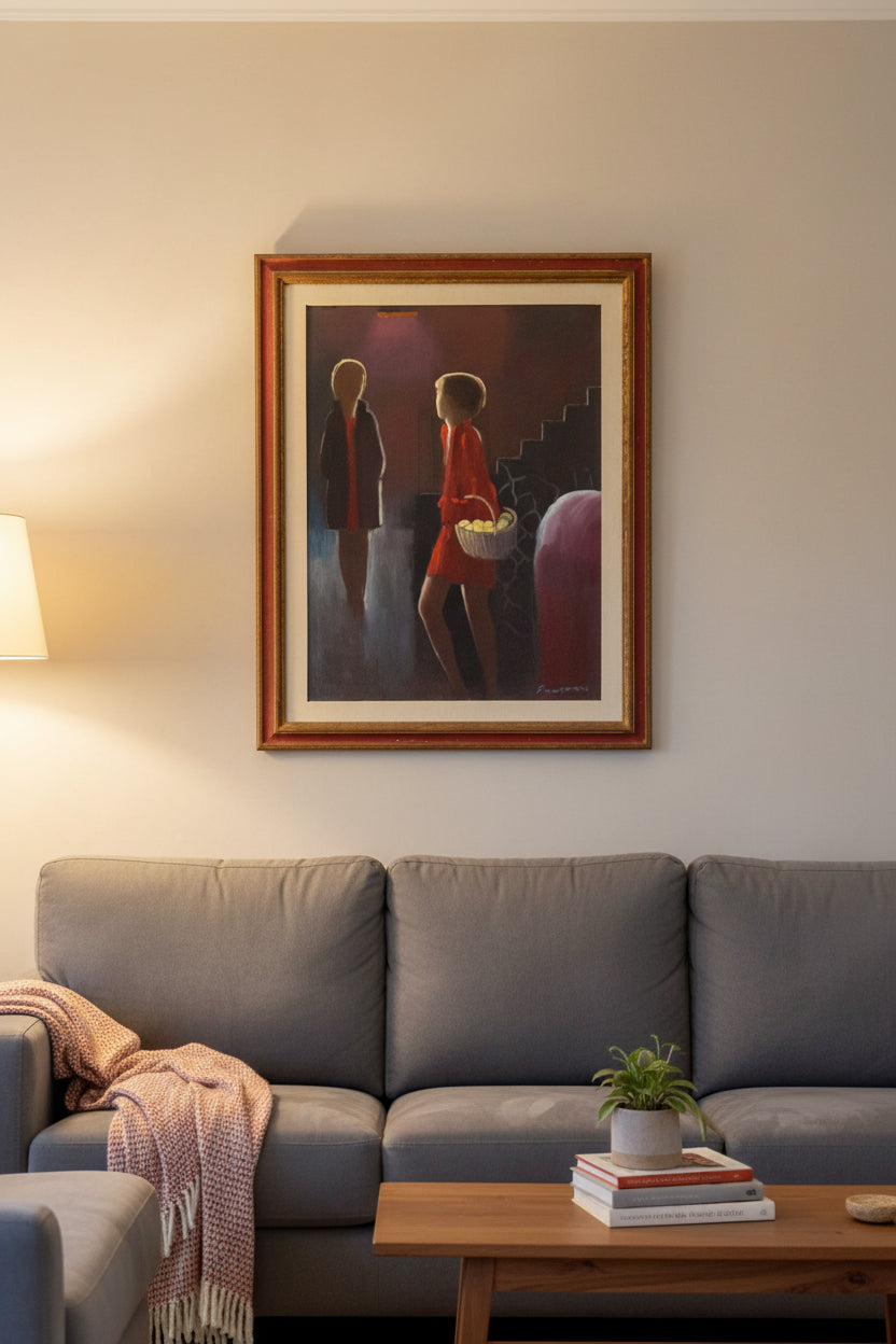 Quadro Olio Su Tela Fantuzzi