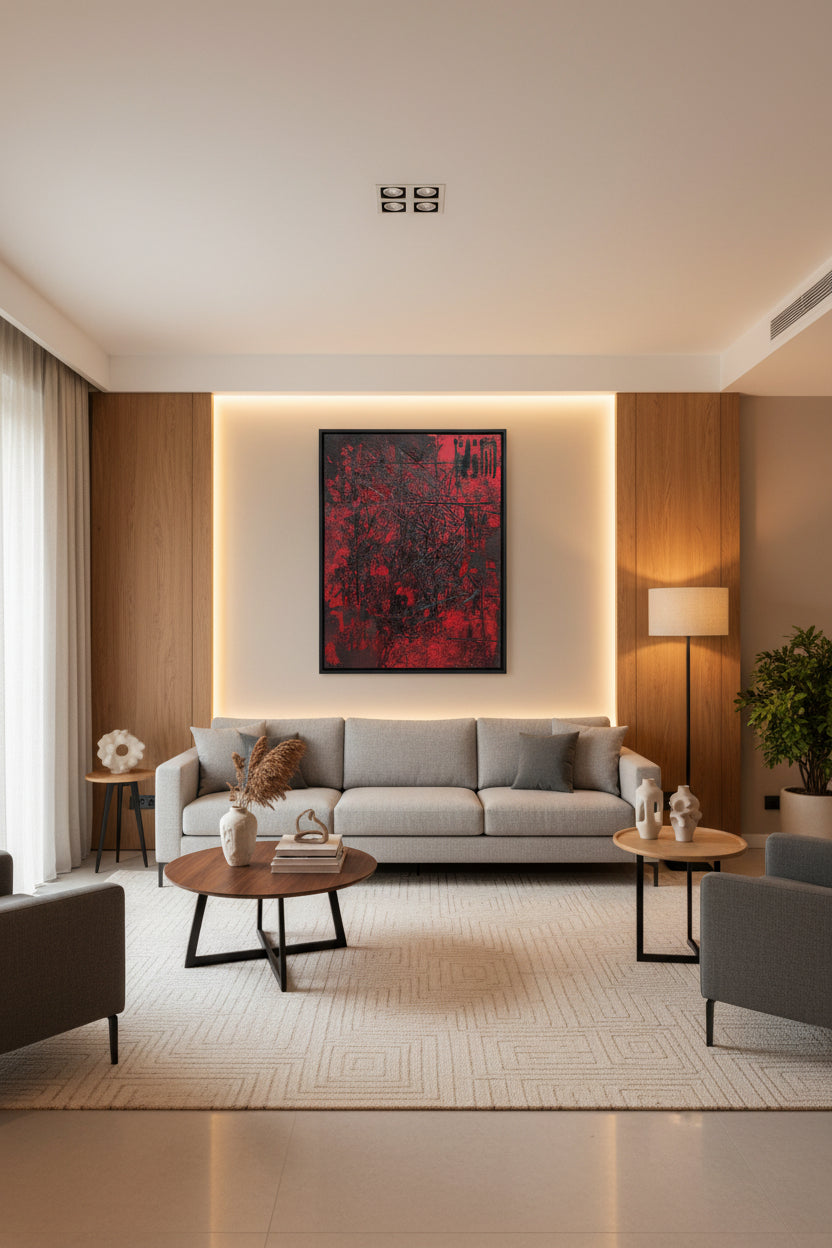 Quadro Rae Martini  Street Art Tecnica Mista Su Legno