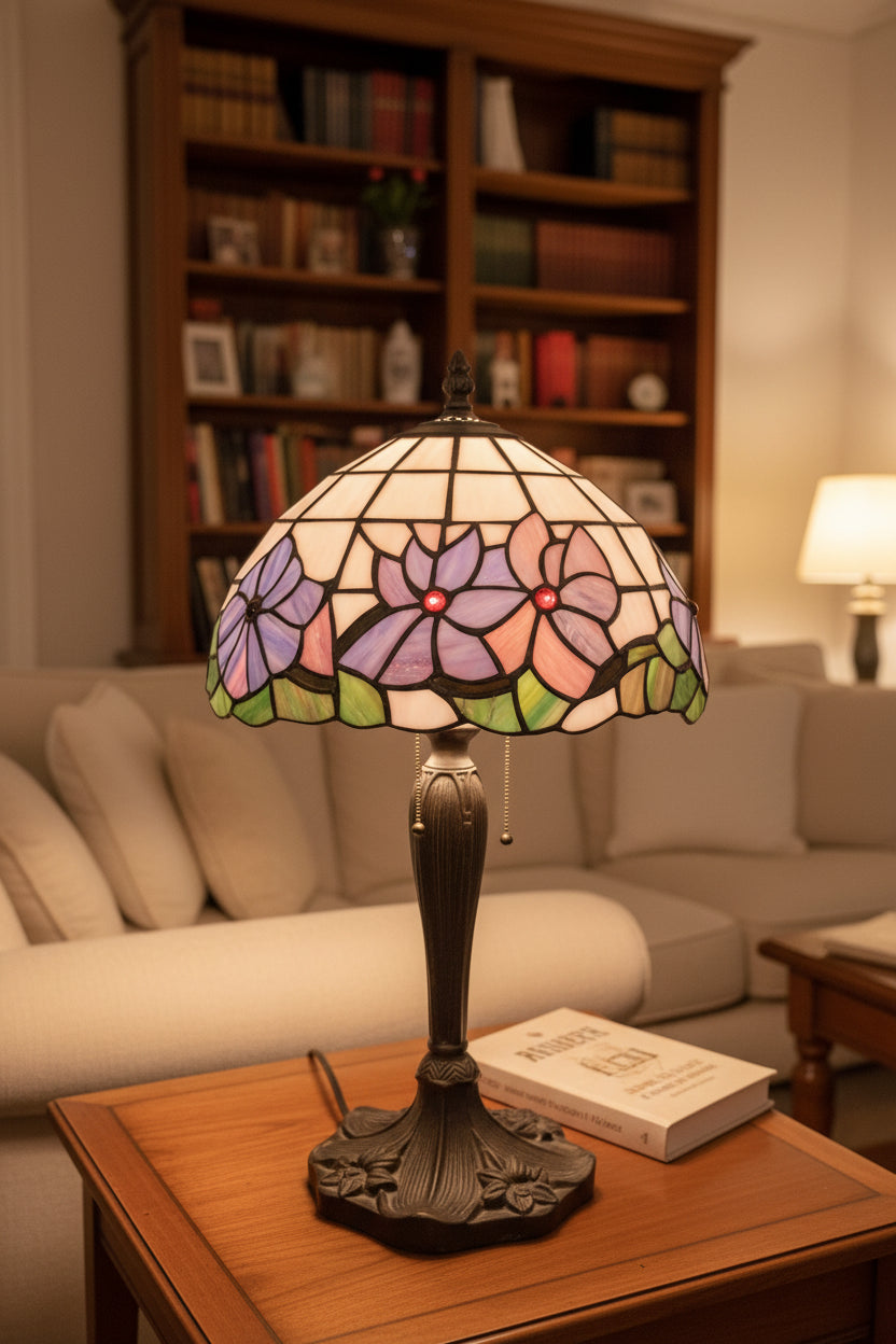 Lampada Modello Tiffani Da Appoggio