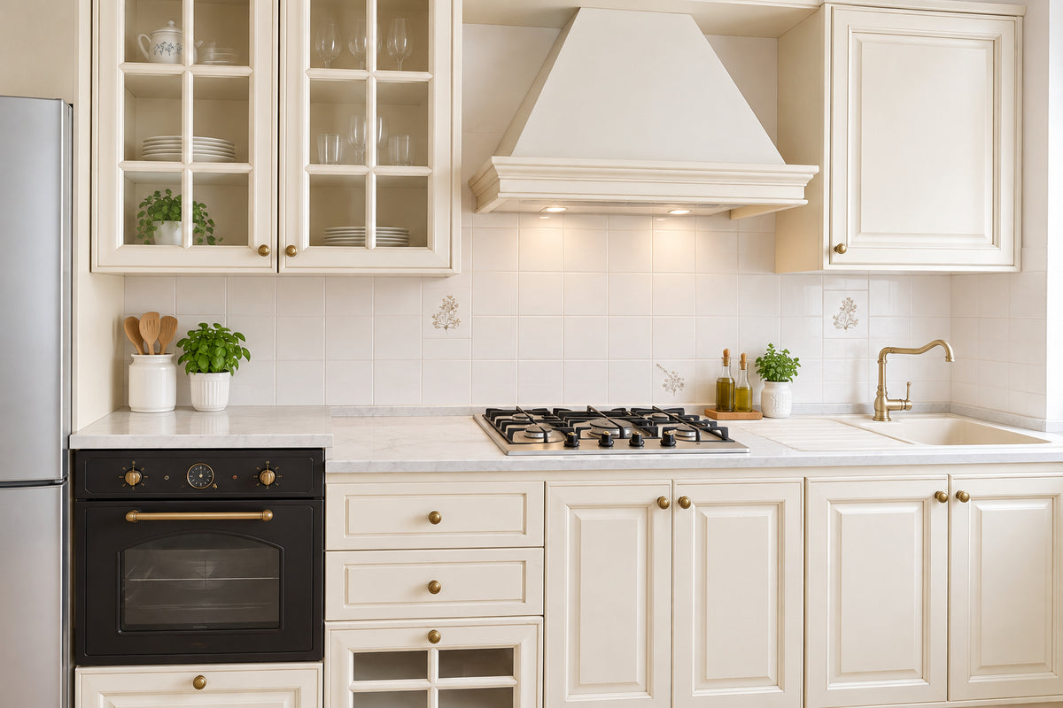Cucina Componibile  Lunghezza 300cm Completa Di Elettrodomestici Tranne Frigo